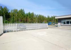 Автоматические мобильные ограждения. Завод «БелДжи», Минский район