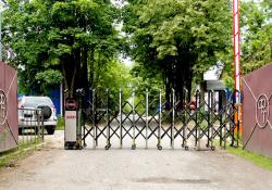 Автоматические мобильные ограждения. Гаражный кооператив